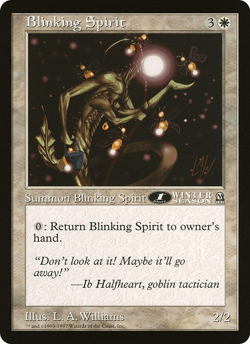Image for Blinking Spirit (1st Place) (Arena League) [Oversize Cards] - Magic: The Gathering