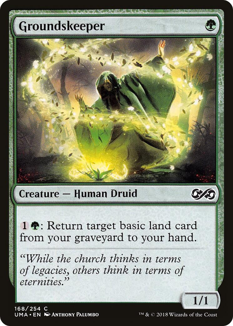Image for Groundskeeper (168) [Ultimate Masters] - Magic: The Gathering