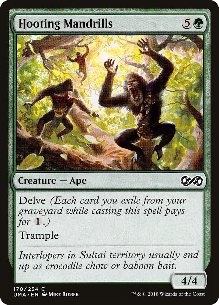 Image for Hooting Mandrills (170) [Ultimate Masters] - Magic: The Gathering