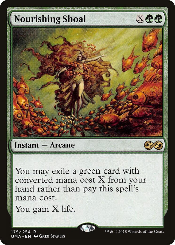 Image for Nourishing Shoal (175) [Ultimate Masters] - Magic: The Gathering