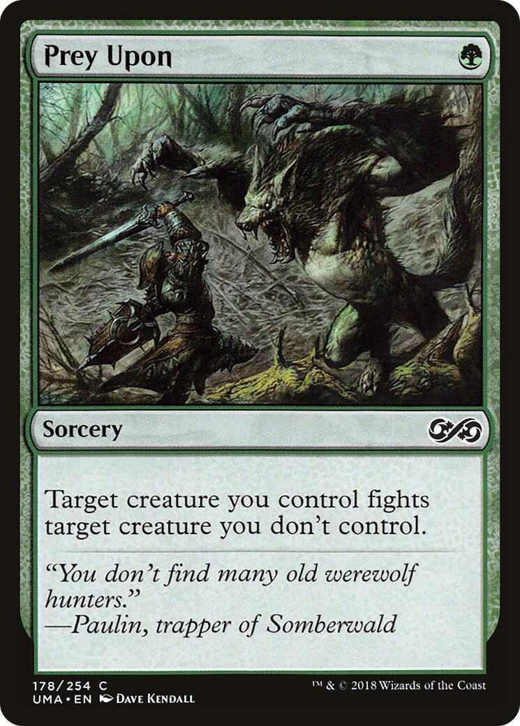 Image for Prey Upon (178) [Ultimate Masters] - Magic: The Gathering