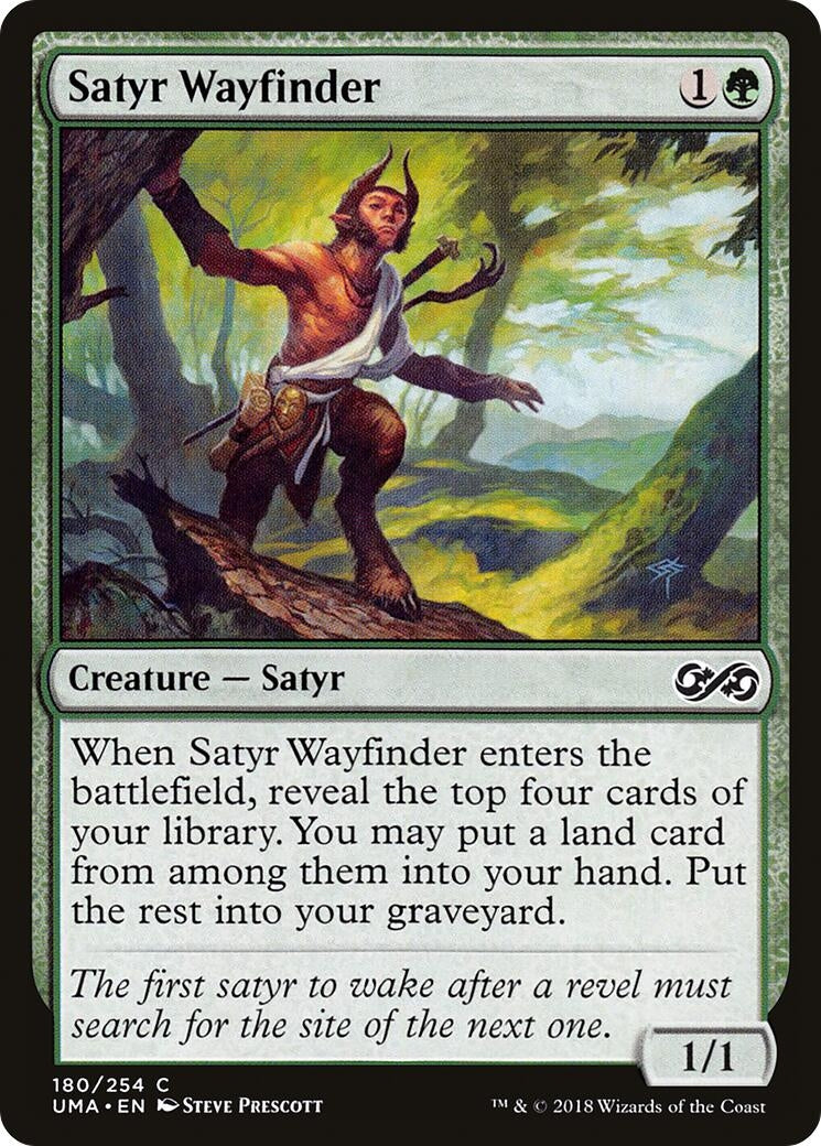 Image for Satyr Wayfinder (180) [Ultimate Masters] - Magic: The Gathering