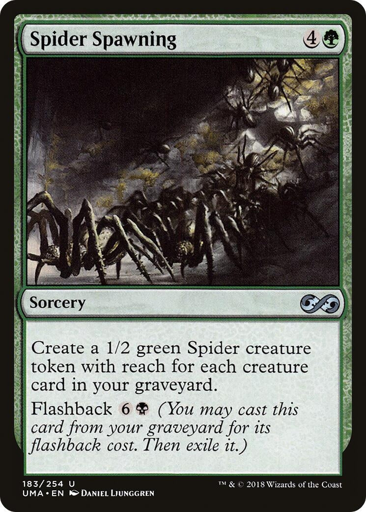 Image for Spider Spawning (183) [Ultimate Masters] - Magic: The Gathering