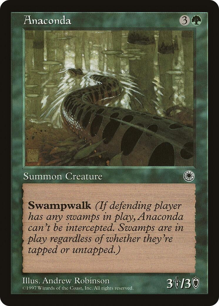 Image for Anaconda [Portal] - Magic: The Gathering