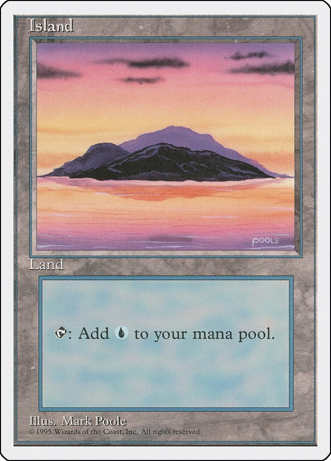 Image for Island (A) (179) [Fourth Edition] - Magic: The Gathering