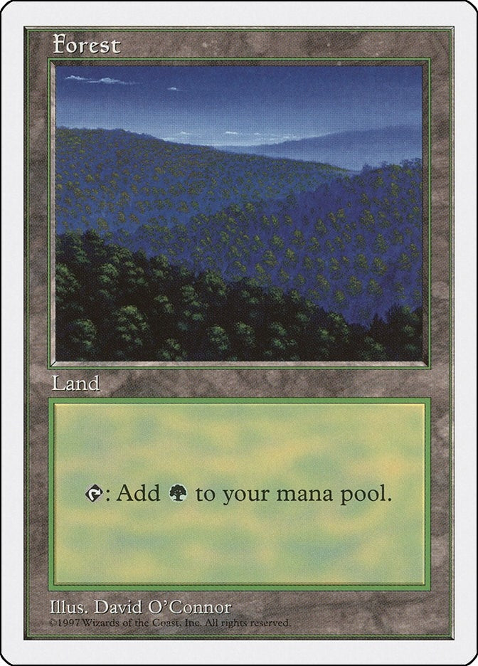 Image for Forest (447) (447) [Fifth Edition] - Magic: The Gathering