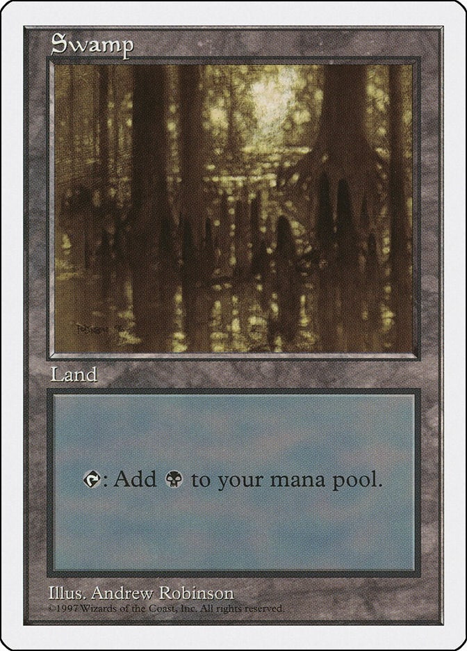 Image for Swamp (438) (438) [Fifth Edition] - Magic: The Gathering