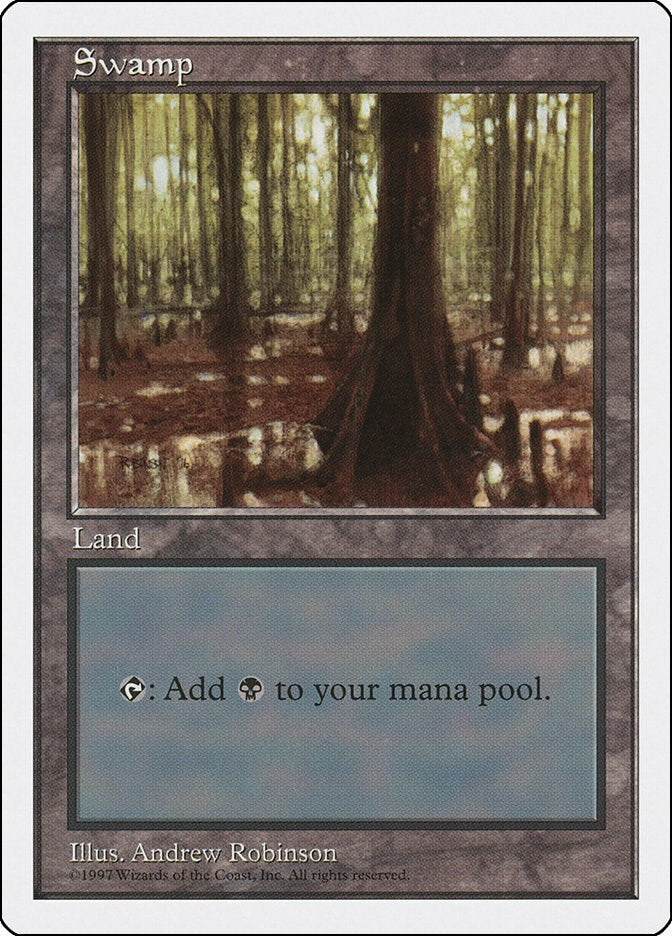 Image for Swamp (439) (439) [Fifth Edition] - Magic: The Gathering