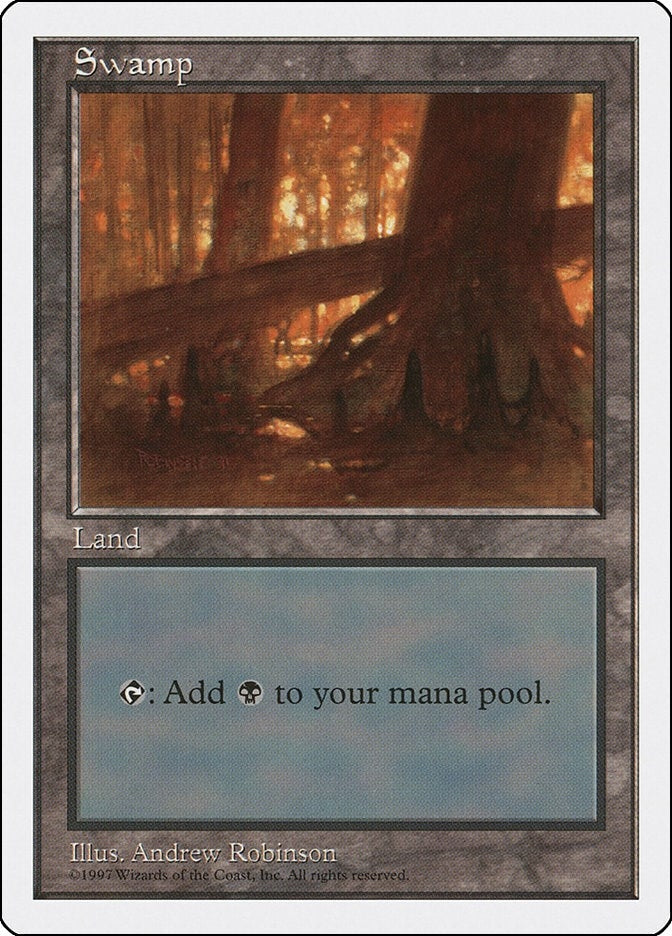 Image for Swamp (440) (440) [Fifth Edition] - Magic: The Gathering