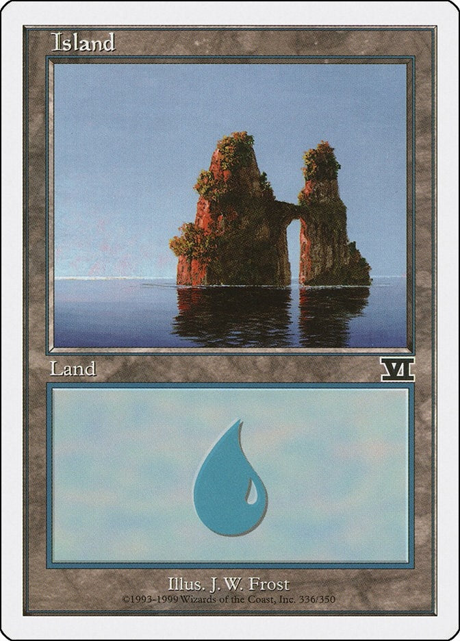 Image for Island (336) (336) [Classic Sixth Edition] - Magic: The Gathering