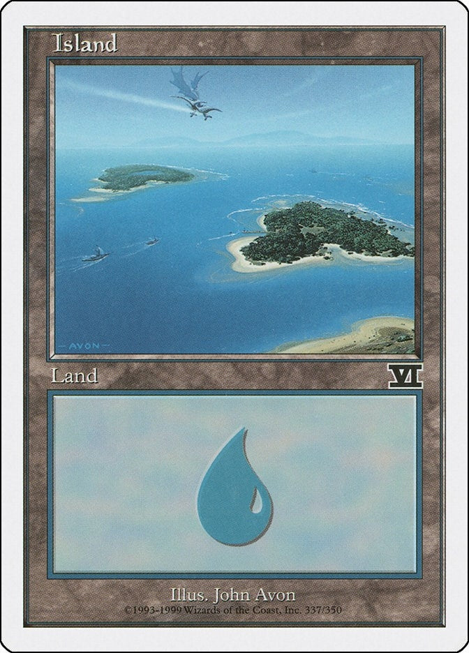 Image for Island (337) (337) [Classic Sixth Edition] - Magic: The Gathering