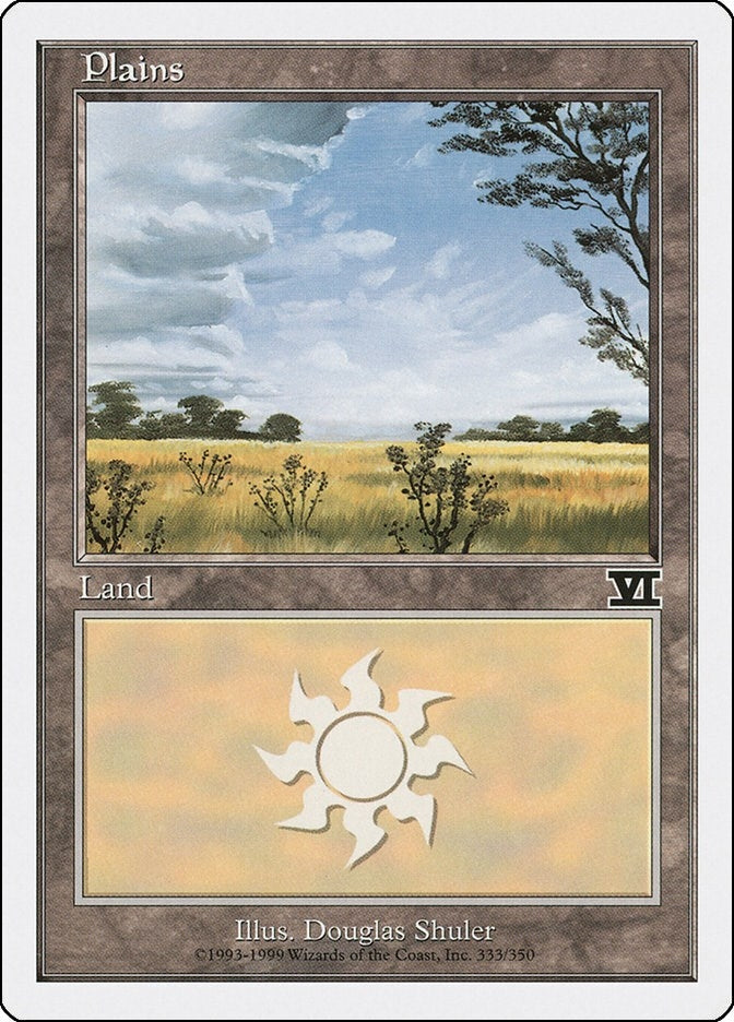 Image for Plains (333) (333) [Classic Sixth Edition] - Magic: The Gathering
