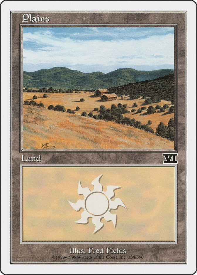Image for Plains (334) (334) [Classic Sixth Edition] - Magic: The Gathering