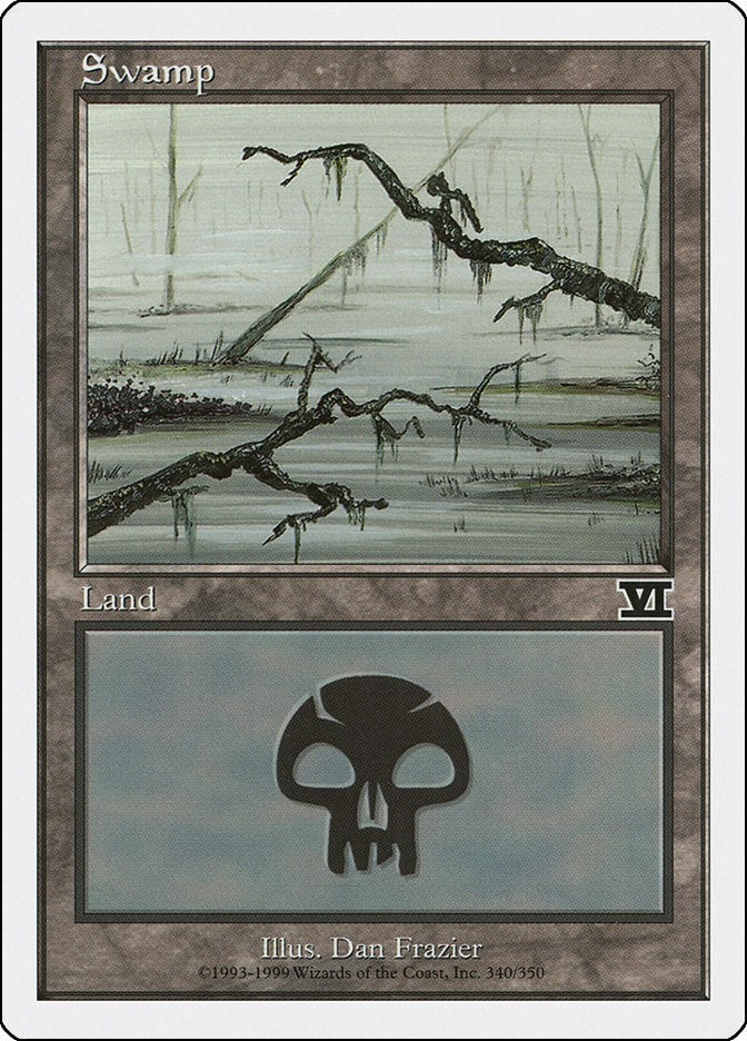 Image for Swamp (340) (340) [Classic Sixth Edition] - Magic: The Gathering