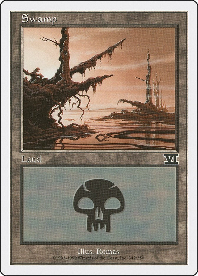 Image for Swamp (342) (342) [Classic Sixth Edition] - Magic: The Gathering
