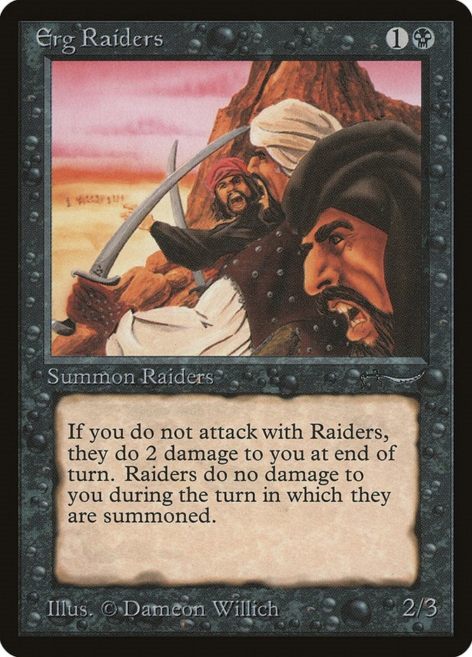 Image for Erg Raiders (Light) [Arabian Nights] - Magic: The Gathering