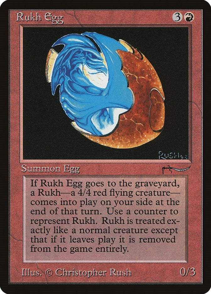 Image for Rukh Egg (Light) [Arabian Nights] - Magic: The Gathering