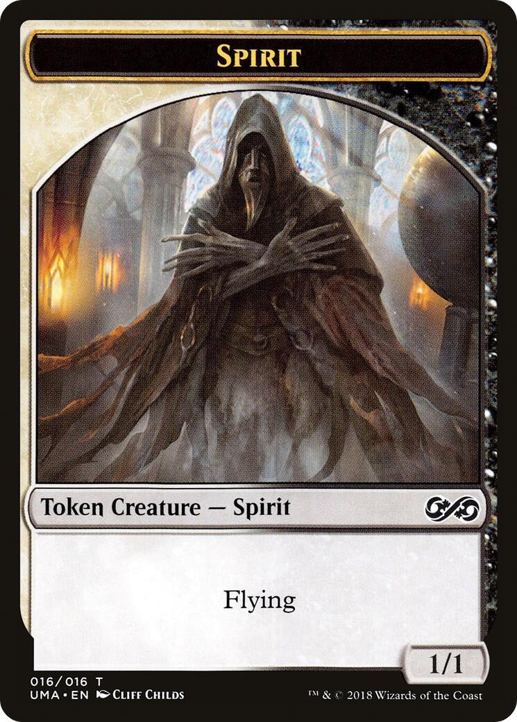 Image for Spirit Token (016) (16) [Ultimate Masters] - Magic: The Gathering