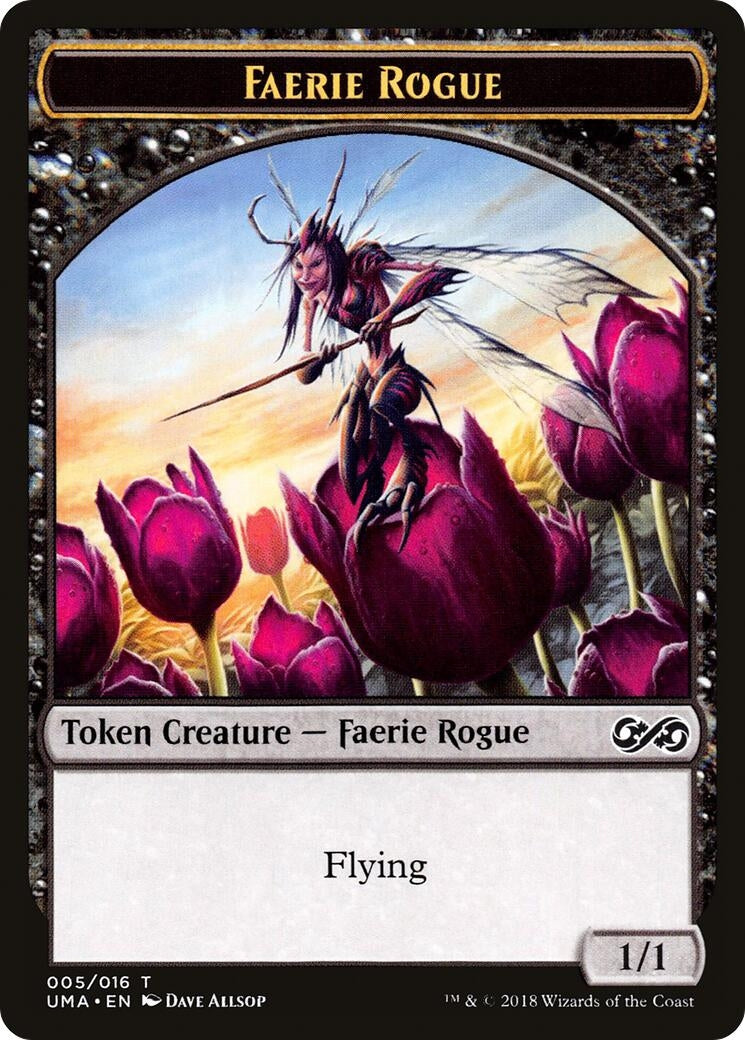 Image for Faerie Rogue Token (5) [Ultimate Masters] - Magic: The Gathering