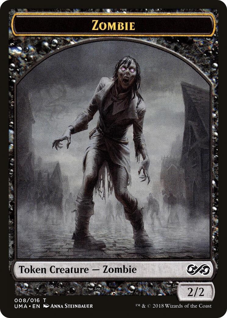 Image for Zombie Token (8) [Ultimate Masters] - Magic: The Gathering