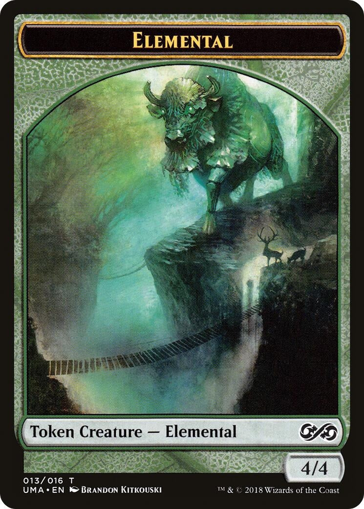 Image for Elemental Token (013) (13) [Ultimate Masters] - Magic: The Gathering