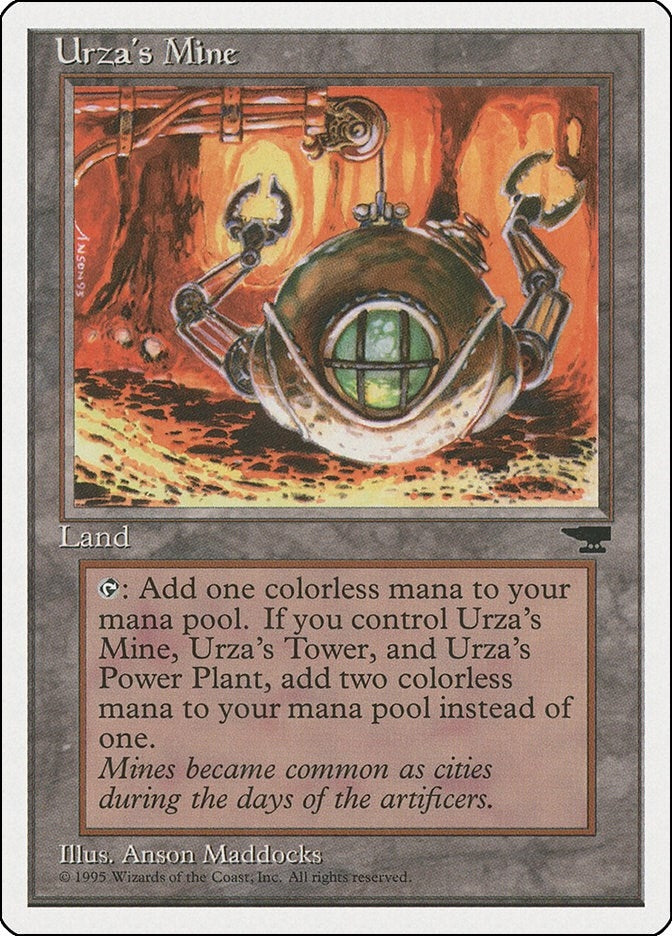 Image for Urza's Mine (Clawed Sphere) [Chronicles] - Magic: The Gathering