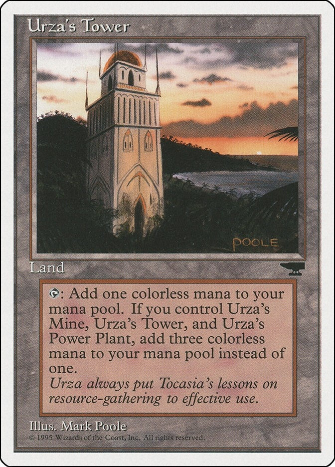 Image for Urza's Tower (Shore) [Chronicles] - Magic: The Gathering