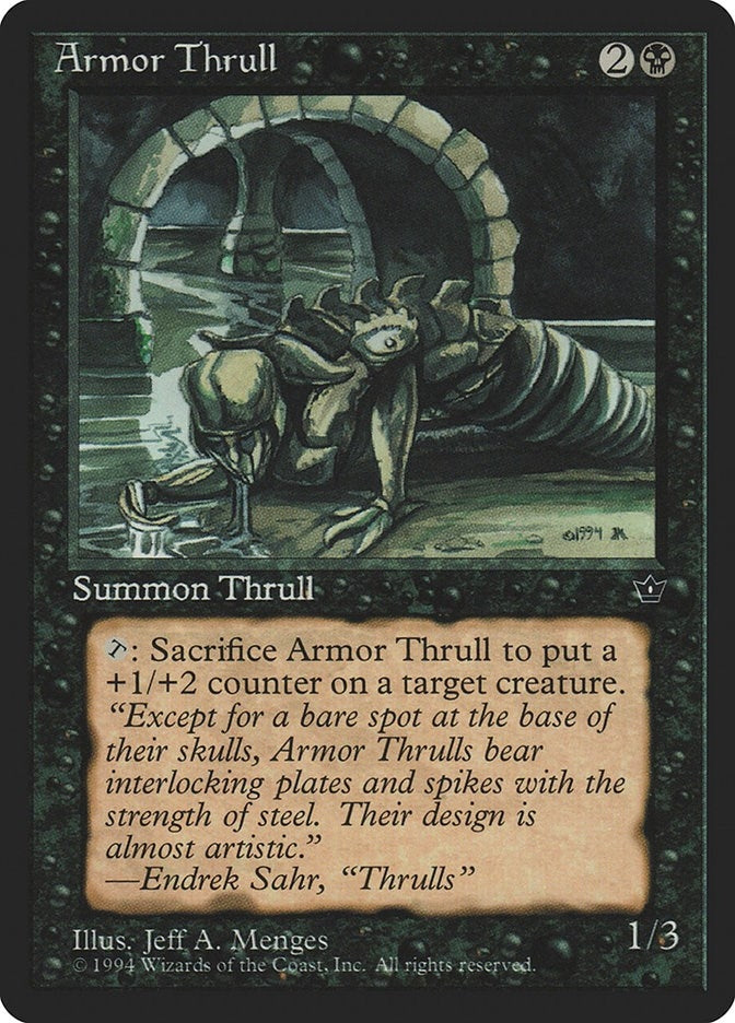 Image for Armor Thrull (Menges) [Fallen Empires] - Magic: The Gathering