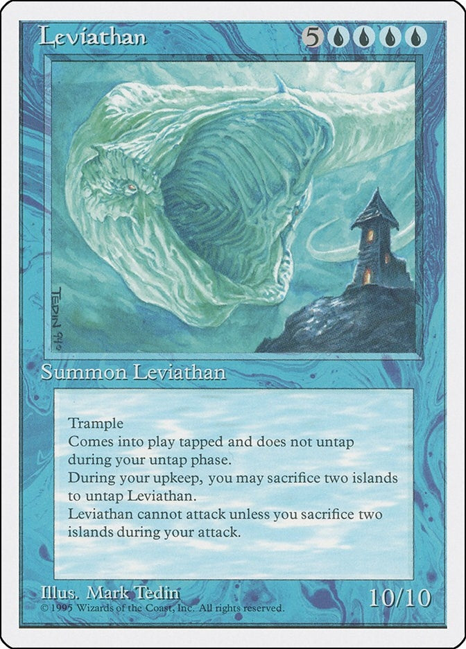 Image for Leviathan [Fourth Edition] - Magic: The Gathering