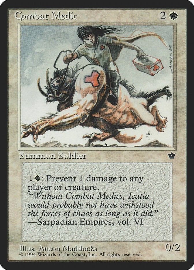 Image for Combat Medic (Maddocks) [Fallen Empires] - Magic: The Gathering