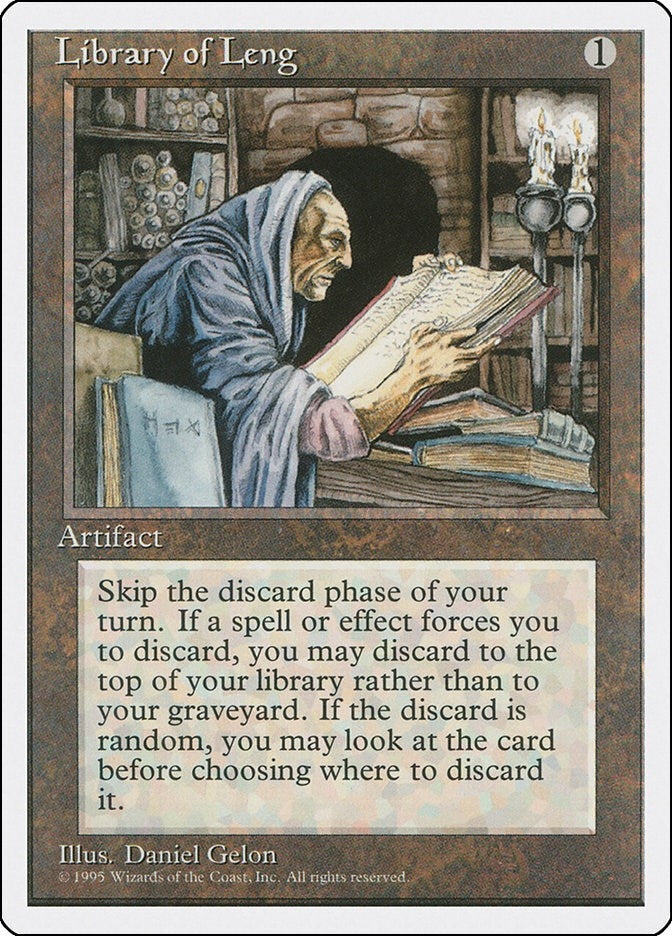 Image for Library of Leng (351) [Fourth Edition] - Magic: The Gathering