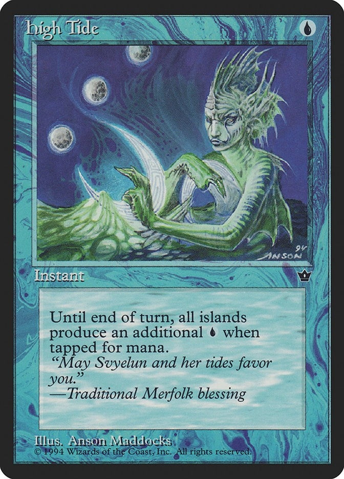 Image for High Tide (Maddocks) [Fallen Empires] - Magic: The Gathering