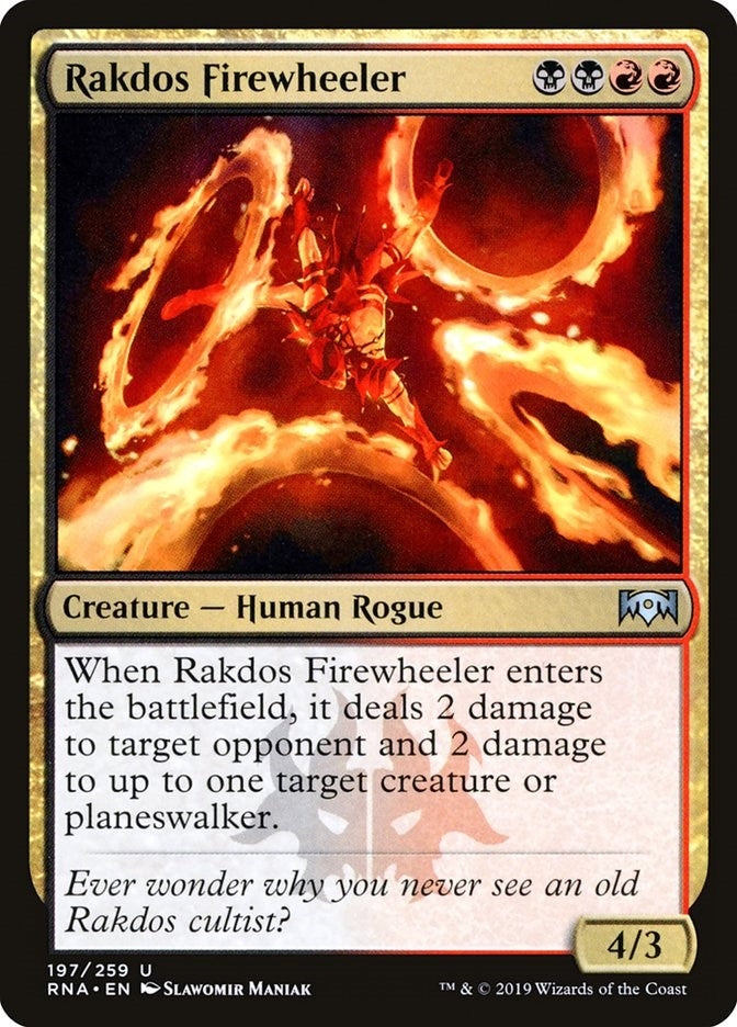 Image for Rakdos Firewheeler (197) [Ravnica Allegiance] - Magic: The Gathering