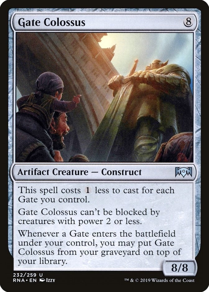 Image for Gate Colossus (232) [Ravnica Allegiance] - Magic: The Gathering