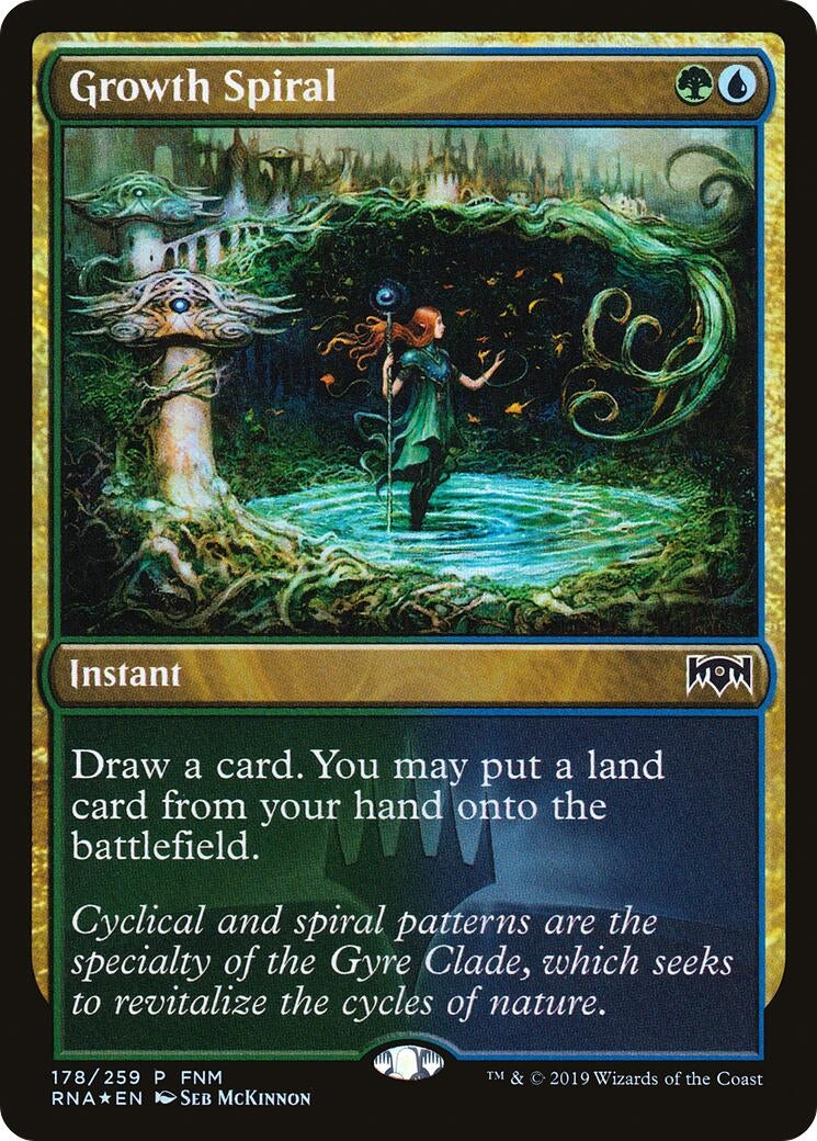 Image for Growth Spiral (178) [FNM Promos] - Magic: The Gathering