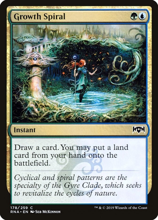 Image for Growth Spiral (178) [Ravnica Allegiance] - Magic: The Gathering