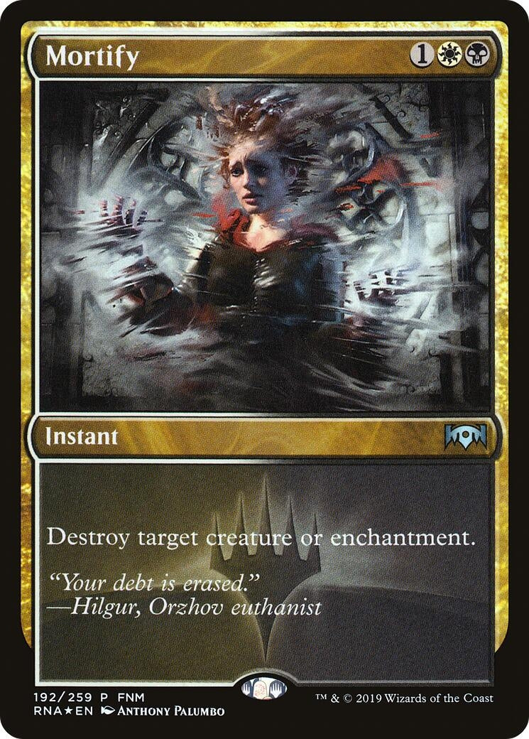 Image for Mortify (192) [FNM Promos] - Magic: The Gathering