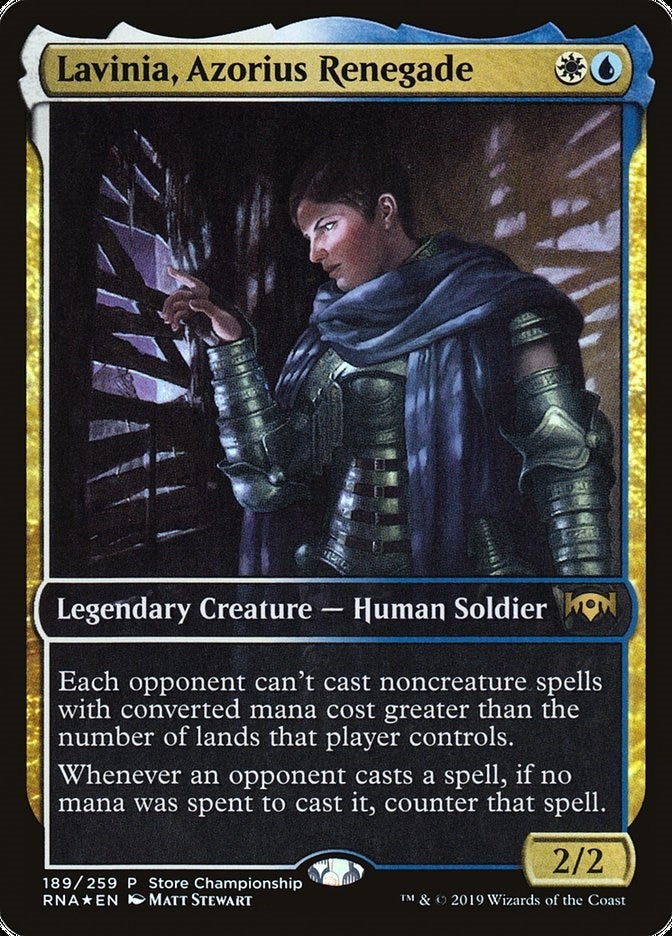 Image for Lavinia, Azorius Renegade (189) [Game Day & Store Championship Promos] - Magic: The Gathering