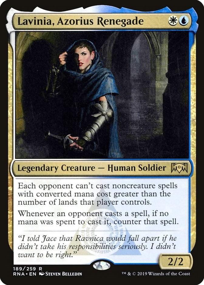 Image for Lavinia, Azorius Renegade (189) [Ravnica Allegiance] - Magic: The Gathering