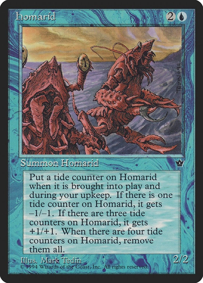 Image for Homarid (Tedin) [Fallen Empires] - Magic: The Gathering