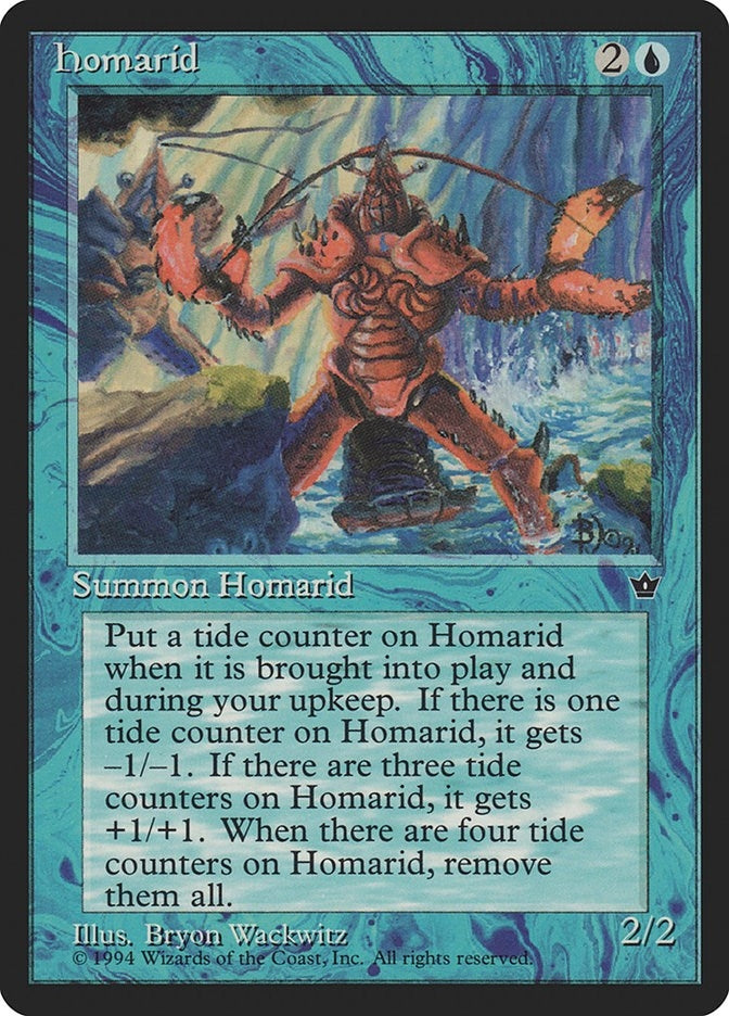 Image for Homarid (Wackwitz) [Fallen Empires] - Magic: The Gathering