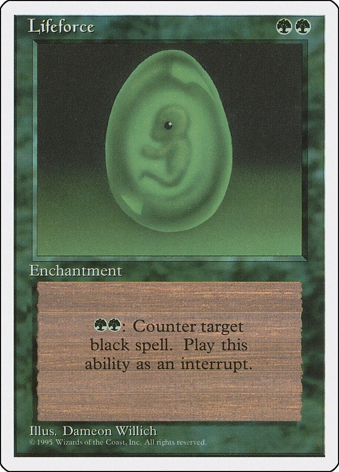 Image for Lifeforce [Fourth Edition] - Magic: The Gathering