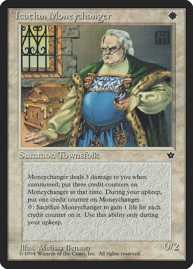 Image for Icatian Moneychanger (Benson) [Fallen Empires] - Magic: The Gathering