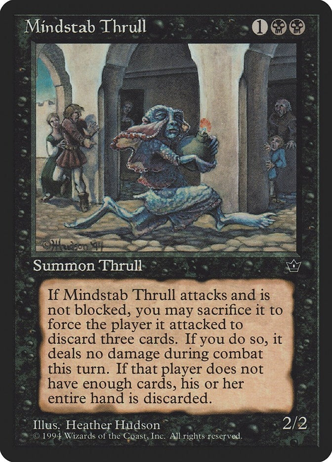 Image for Mindstab Thrull (Hudson) [Fallen Empires] - Magic: The Gathering