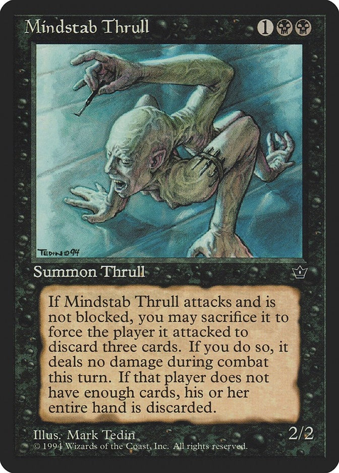 Image for Mindstab Thrull (Tedin) [Fallen Empires] - Magic: The Gathering