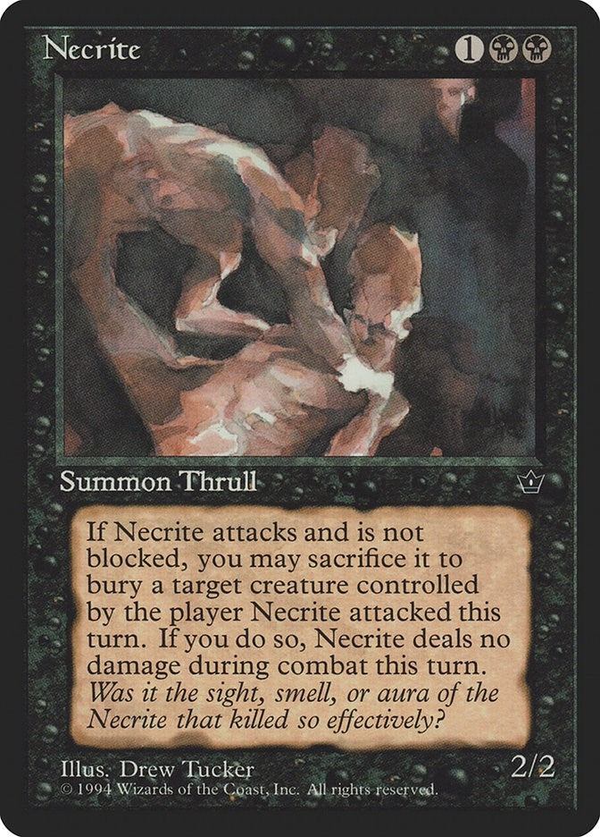 Image for Necrite (Tucker) [Fallen Empires] - Magic: The Gathering