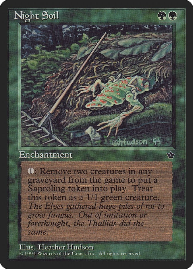 Image for Night Soil (Hudson) [Fallen Empires] - Magic: The Gathering