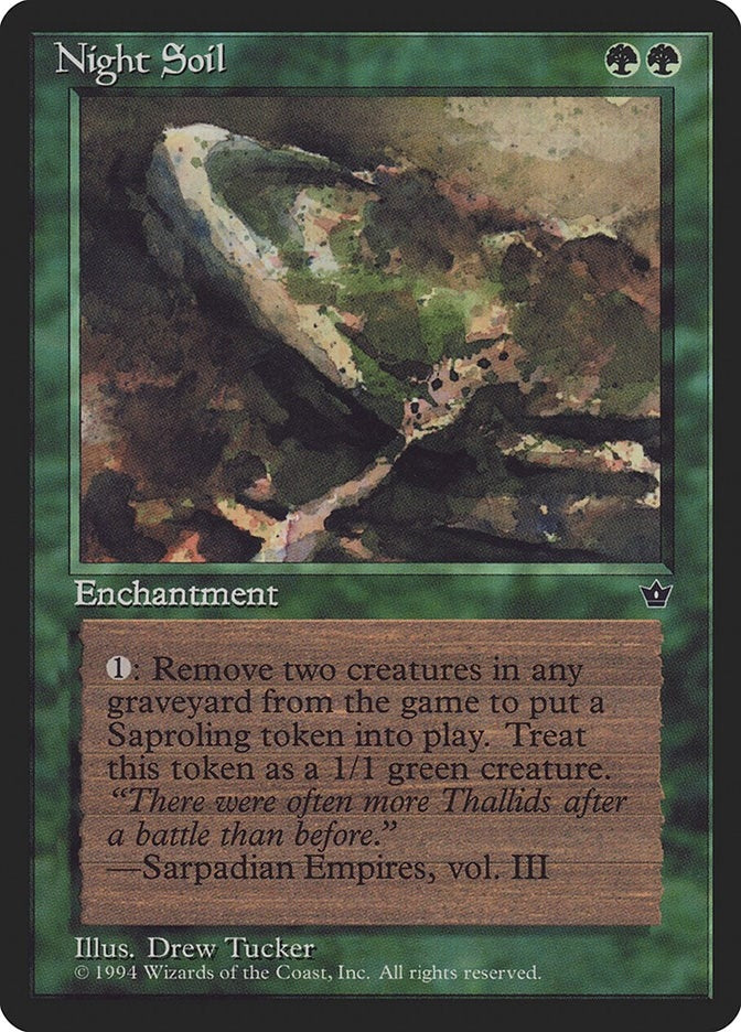Image for Night Soil (Tucker) [Fallen Empires] - Magic: The Gathering