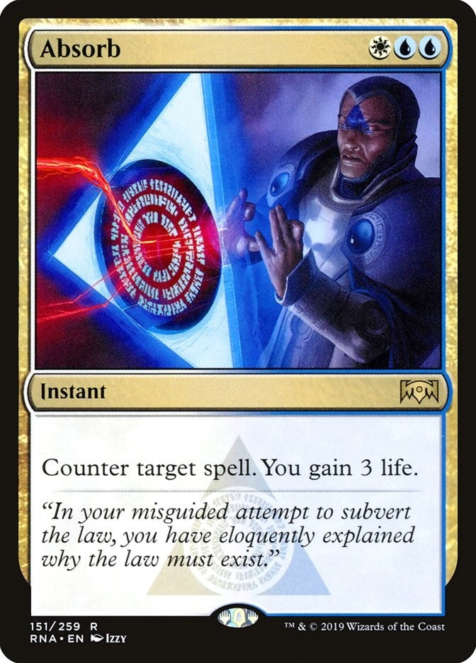 Image for Absorb (151) [Ravnica Allegiance] - Magic: The Gathering