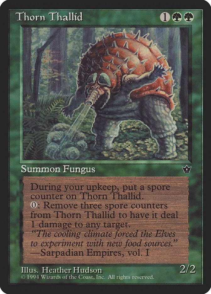 Image for Thorn Thallid (Hudson) [Fallen Empires] - Magic: The Gathering